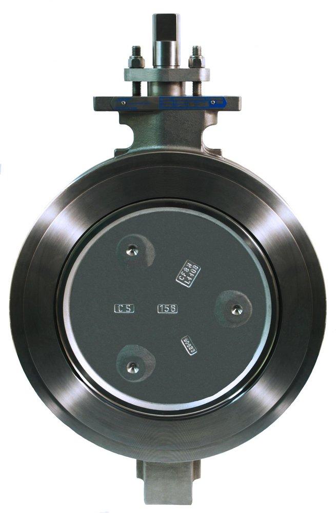 8 in. Carbon Steel 150# High Performance Fire-Tite Wafer Butterfly Valve  w/ Xtreme/Stainless steel seat, graphite seal 