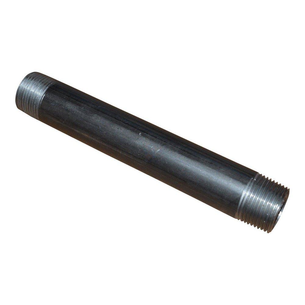 1 in. Weld Schedule 80 Extra Heavy Global Black Carbon Steel Nipple 