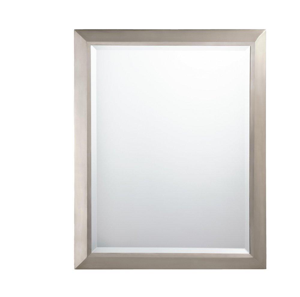 Kichler Lighting Brushed Nickel 30 x 24 in. Rectangle Mirror 