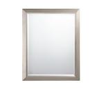 30 x 24 in. Rectangle Mirror in Brushed Nickel