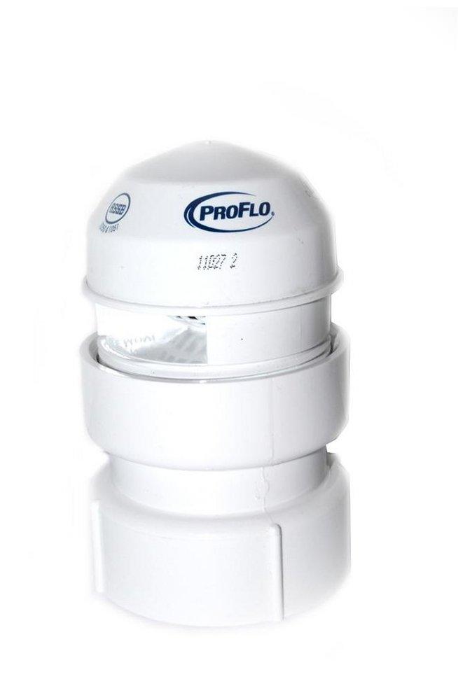PROFLO® White 160 DFU Air Admittance Valve with 1-1/2 in.  Adapter 