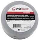 PROSELECT&reg; Silver 2 in. x 60 yd. Plastic Rubber Duct Tape Premium Grade 