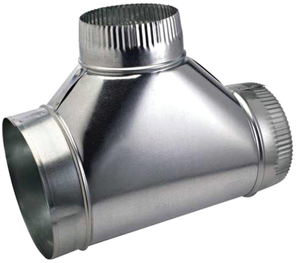 6 x 6 x 6 in. Duct Tee with Crimp 
