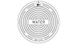 32 in. Manhole Ring Only with Gasket