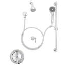 Speakman Polished Chrome Pressure Balancing Valve Shower Combination with Single Lever Handle 
