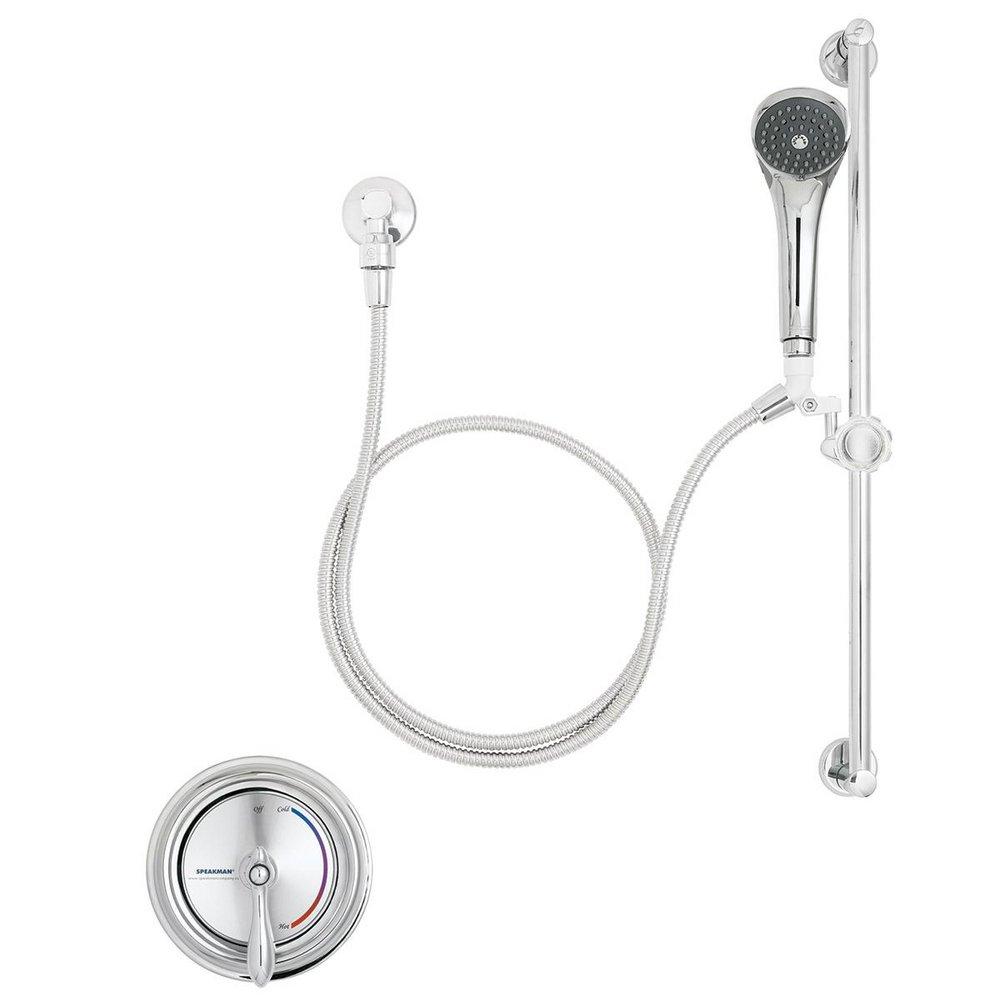 Speakman Polished Chrome Hand Shower Kit with Hose 