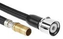 KOHLER Bright Chrome Hose Kit for Simplice&reg; K-596 and 597 