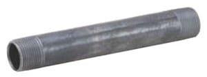 48 in. MPT Schedule 40 Global Welded Black Carbon Steel Ready Cut Pipe 