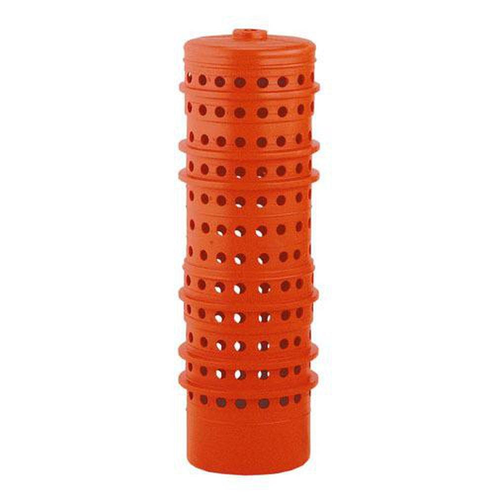 ADS&reg; Orange HDPE Intake End with Cap-Top in Orange 