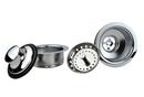 Keeney Polished Chrome Sink Strainer and Garbage Disposal Flange Kit 