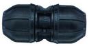 Harrington Corporation Black OD Straight Plastic Compression Fitting 