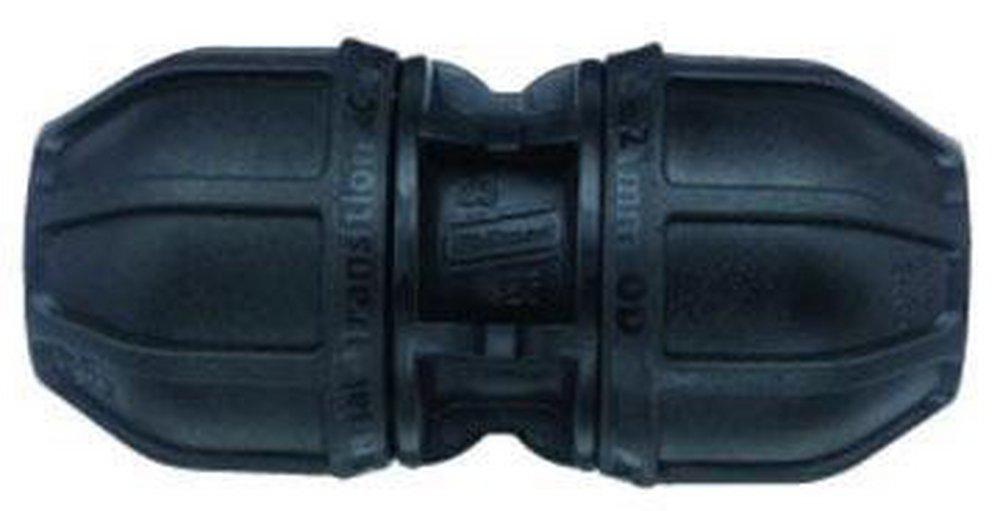 Harrington Corporation Black OD Reducing Plastic Universal Transition Compression Coupling 