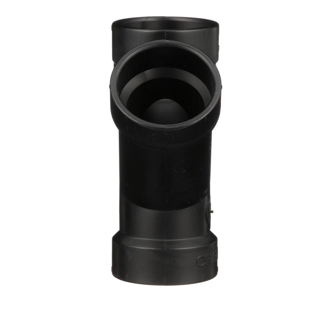 Black ABS DWV Double Wye 