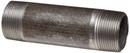 1 in. Black Carbon Steel Nipple (Pack of 25)