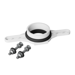 2 in. Plastic PVC Horizontal Inside Fit Urinal Flange Kit