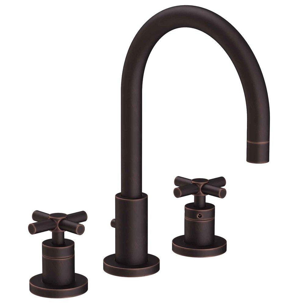 Newport Brass Venetian&reg; Bronze Two Handle Bathroom Sink Faucet 