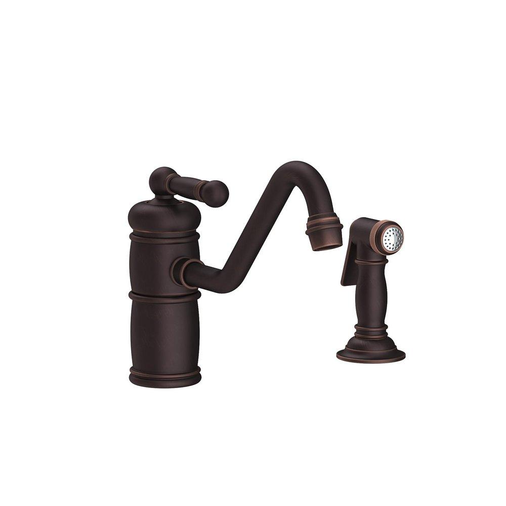 Newport Brass Venetian Bronze Single Handle Kitchen Faucet 