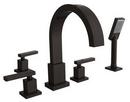 Newport Brass Satin Bronze - PVD Three Handle Roman Tub Faucet Trim Only 