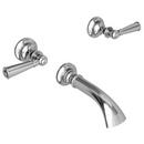 Wall Mount Tub Faucet Trim in Polished Chrome