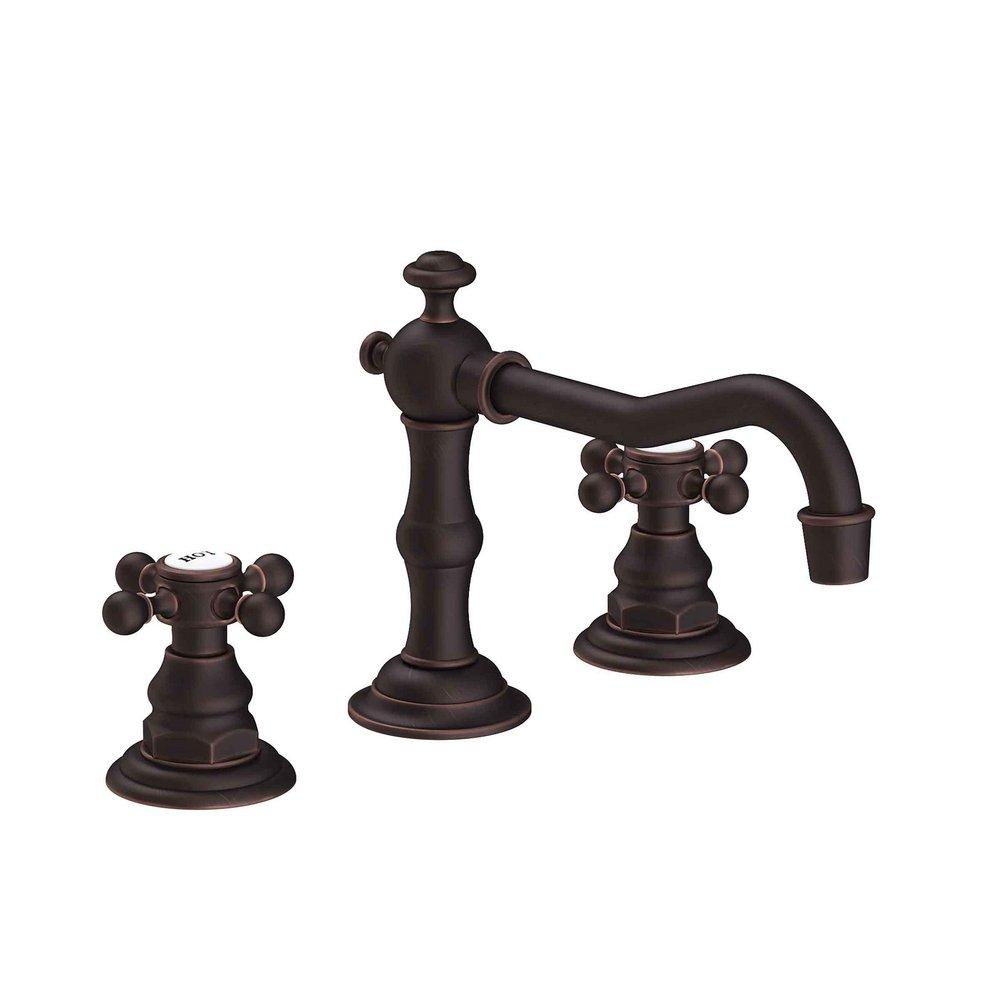 Newport Brass Venetian&reg; Bronze Two Handle Widespread Bathroom Sink Faucet 