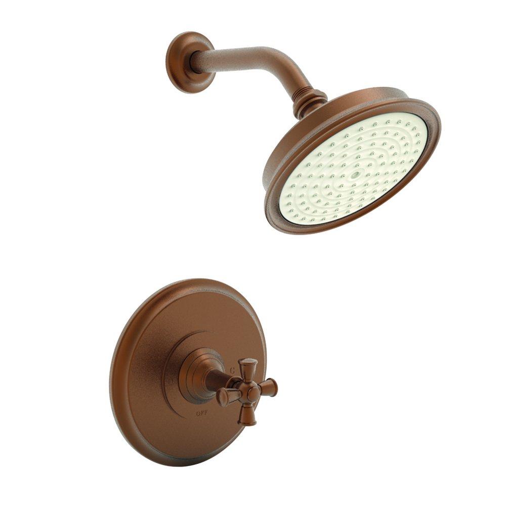 Newport Brass Antique Copper Single Handle Single Function Shower Faucet Trim Only 