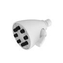 Newport Brass Matte White Dual Function Full and Jet Showerhead 