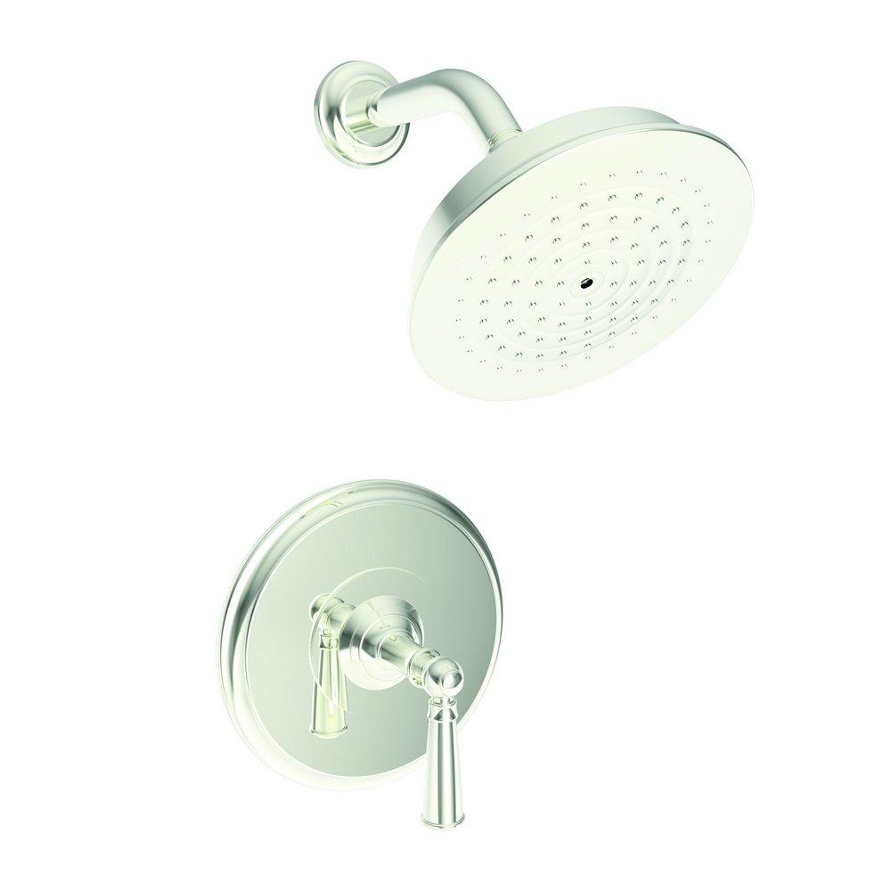 Newport Brass Polished Nickel - Natural Single Handle Lever Bathtub & Shower Faucet (Trim Only) 