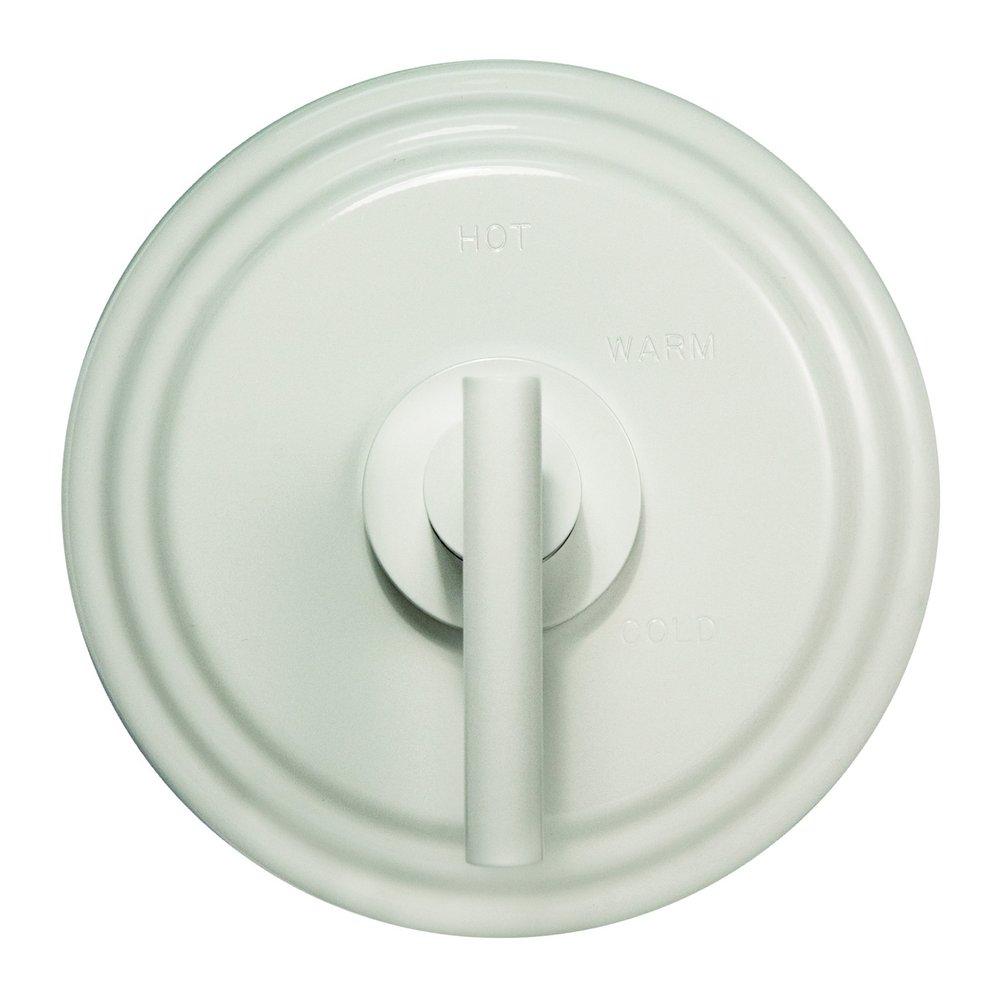 Newport Brass Matte White Single Handle Bathtub & Shower Faucet (Trim Only) 