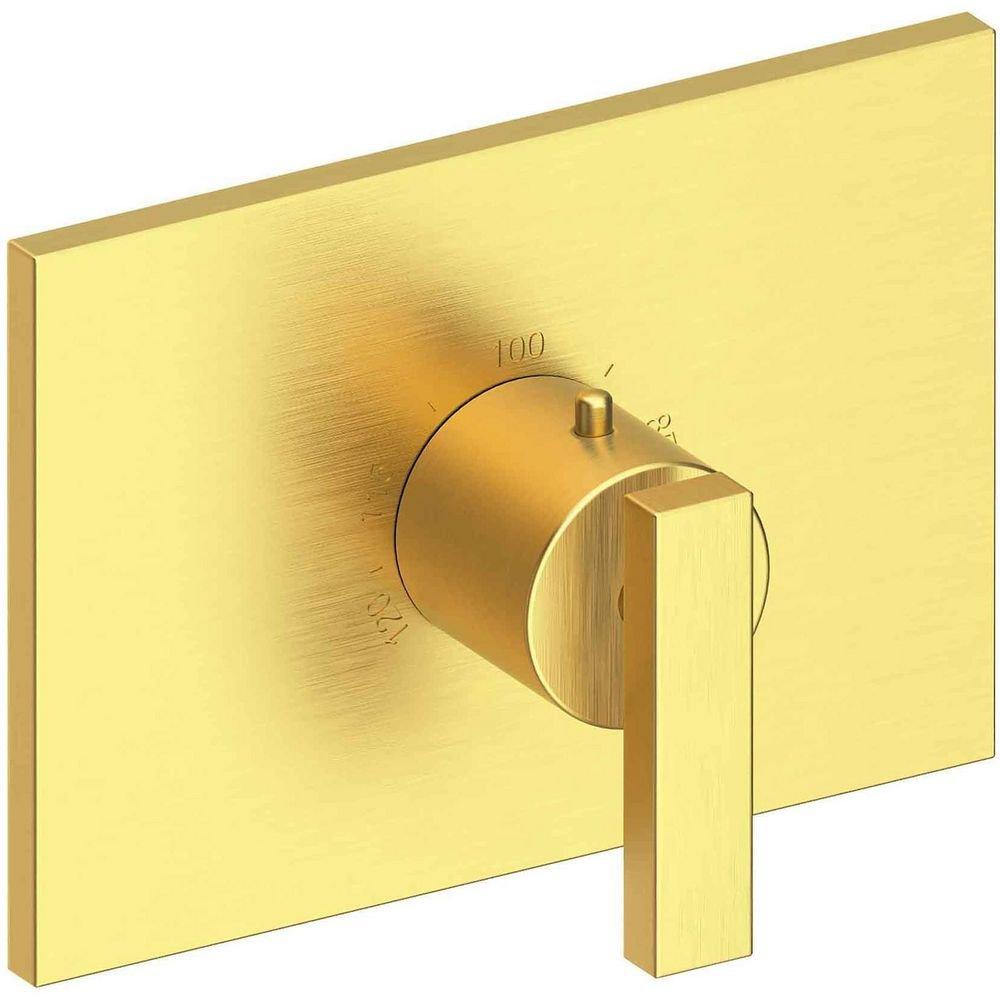 Newport Brass Satin Brass - PVD Single Handle Bathtub & Shower Faucet (Trim Only) 
