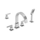 Newport Brass Satin Nickel - PVD Three Handle Roman Tub Faucet Trim Only 