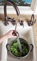 Newport Brass Oil Rubbed Bronze - Hand Relieved Prep Sink or Bar Faucet with Double Lever Handle 