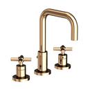 Widespread Bathroom Sink Faucet in French Gold - PVD 