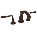 Newport Brass Oil Rubbed Bronze - Hand Relieved Two Handle Widespread Bathroom Sink Faucet 
