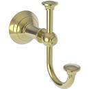 Newport Brass Uncoated Polished Brass - Living 1-Hook Robe Hook 