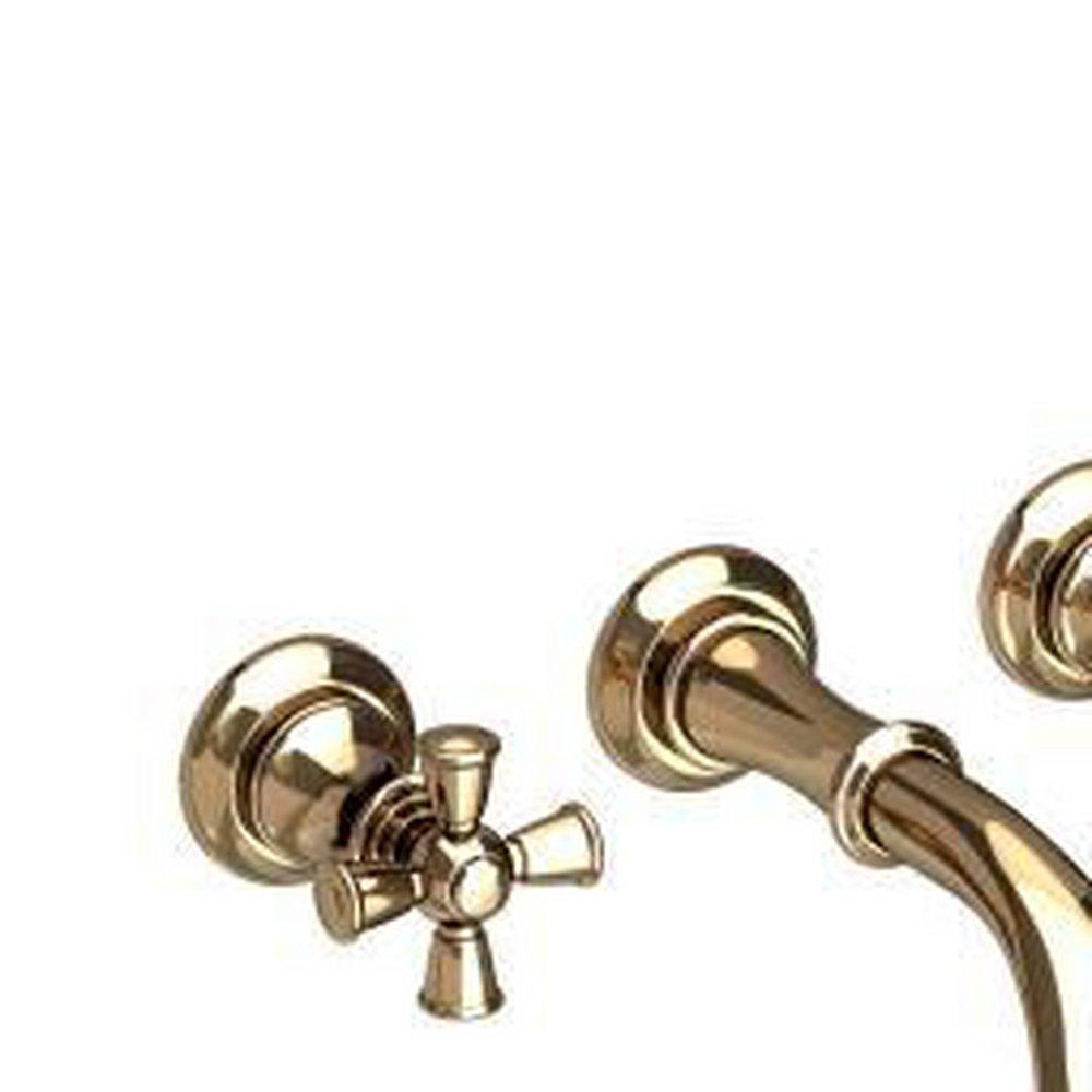 Newport Brass French Gold - PVD Two Handle Bathroom Sink Faucet 