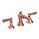 Newport Brass Antique Copper Two Handle Bathroom Sink Faucet 