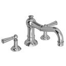 Newport Brass Polished Chrome Two Handle Roman Tub Faucet Trim Only 