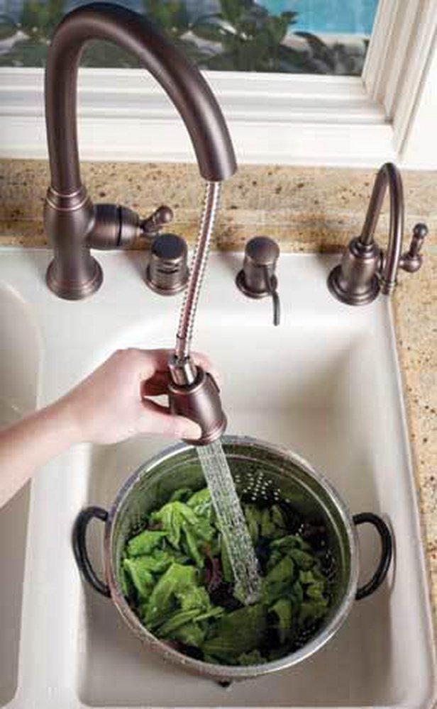 Newport Brass Venetian Bronze Prep Sink or Bar Faucet with Double Lever Handle 