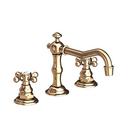 Newport Brass French Gold - PVD Two Handle Widespread Bathroom Sink Faucet 