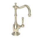 1 gpm 1 Hole Deck Mount Cold Water Dispenser with Single Lever Handle in French Gold - PVD