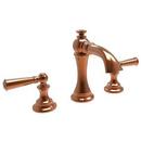 Two Handle Bathroom Sink Faucet in Polished Copper