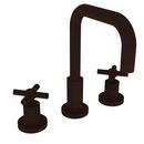 Newport Brass Oil Rubbed Bronze - Hand Relieved Two Handle Widespread Bathroom Sink Faucet 