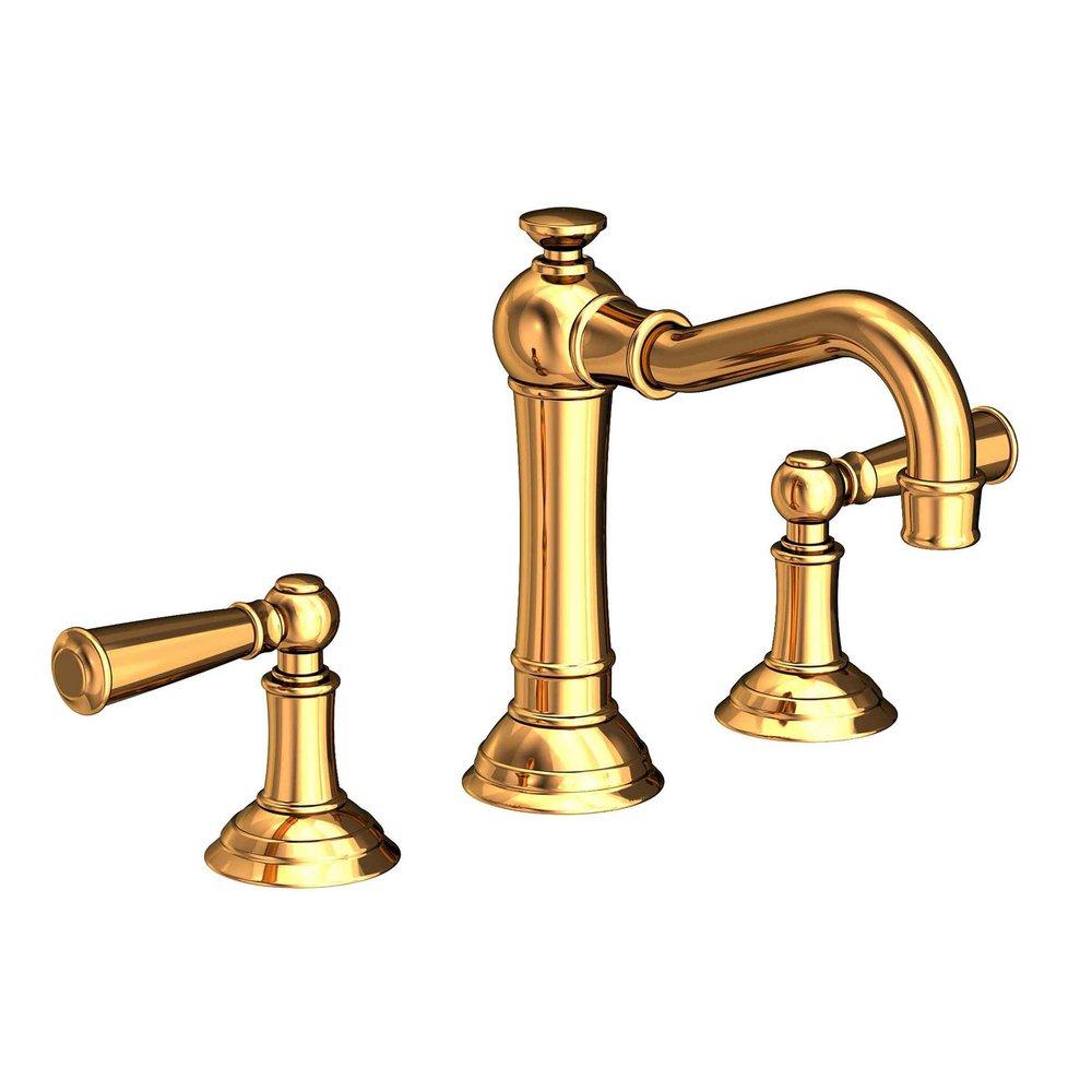Newport Brass Polished Gold - PVD Two Handle Widespread Bathroom Sink Faucet 