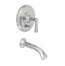 Newport Brass Satin Nickel - PVD Single Handle Bathtub & Shower Faucet (Trim Only) 
