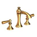 Newport Brass Polished Gold - PVD Two Handle Widespread Bathroom Sink Faucet 