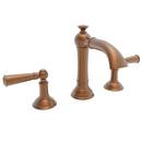 Two Handle Bathroom Sink Faucet in Antique Copper