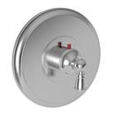 Single Handle Thermostatic Valve Trim in Polished Chrome