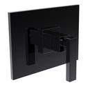 Newport Brass Flat Black Single Handle Pressure Balance Shower Trim Plate Only (Less Showerhead, Arm and Flange) 