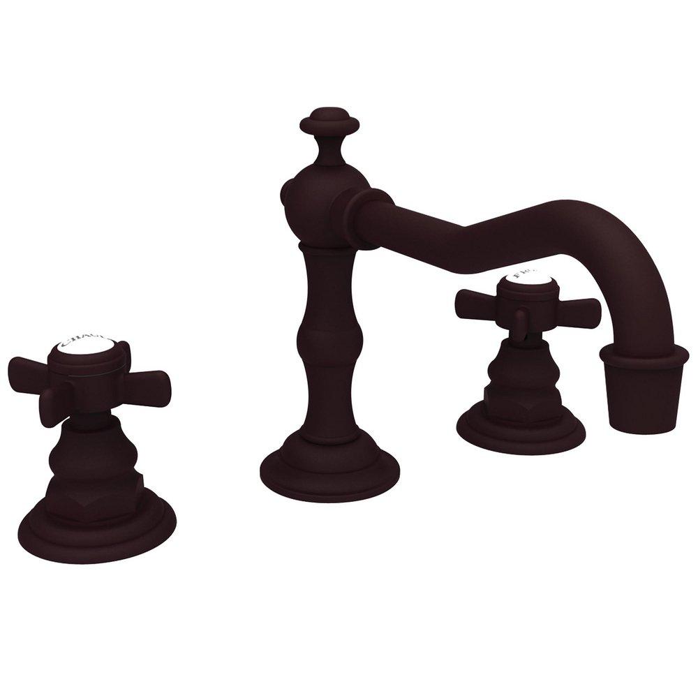 Newport Brass Oil Rubbed Bronze - Hand Relieved Two Handle Bathroom Sink Faucet 