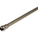 Signature Hardware Polished Nickel 3/8 in. 20 in. Bullnose Water Supply Tube 